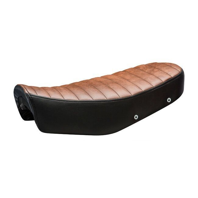 Asiento estilo Scrambler y Cafe Racer  para Yamaha XSR 700 Marrón y negro