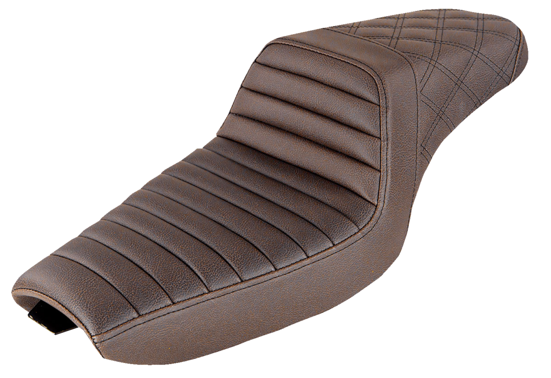 04-22 XL- Asiento Step-Up SADDLEMEN marron Sportster