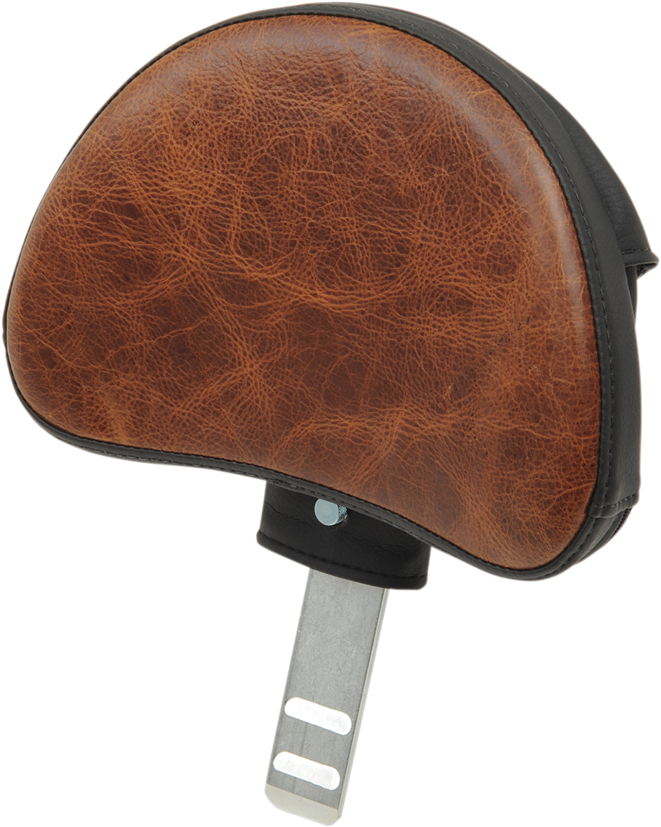 04-19 XL- Respaldo para asiento Renegade Lariat para piloto marron Sportster