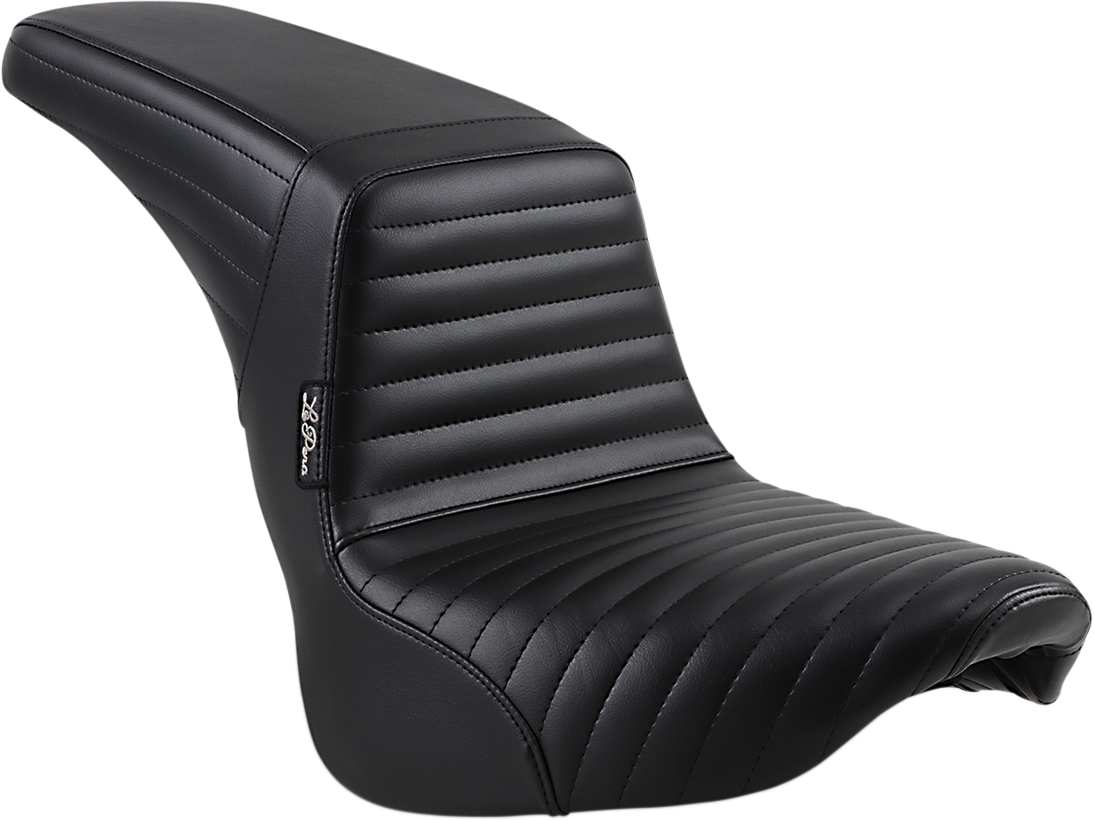 Asiento LE PERA Kickflip negro step up para Harley Davidson Softail