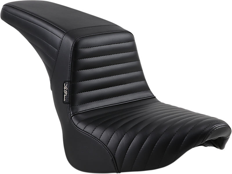 Asiento LE PERA Kickflip negro step up para Harley Davidson Softail