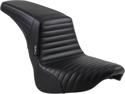 Asiento LE PERA Kickflip negro step up para Harley Davidson Softail