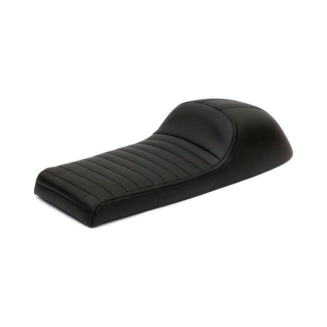 Asiento universal cafer racer negro lineas