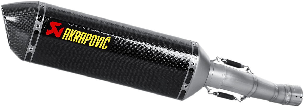 Silenciador Akrapovic Homologado para Suzuki GSX R600 K8 Escape Slip On linea en fibra de carbono