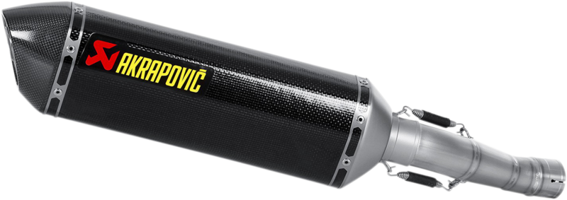 Silenciador Akrapovic Homologado para Suzuki GSX R600 K8 Escape Slip On linea en fibra de carbono