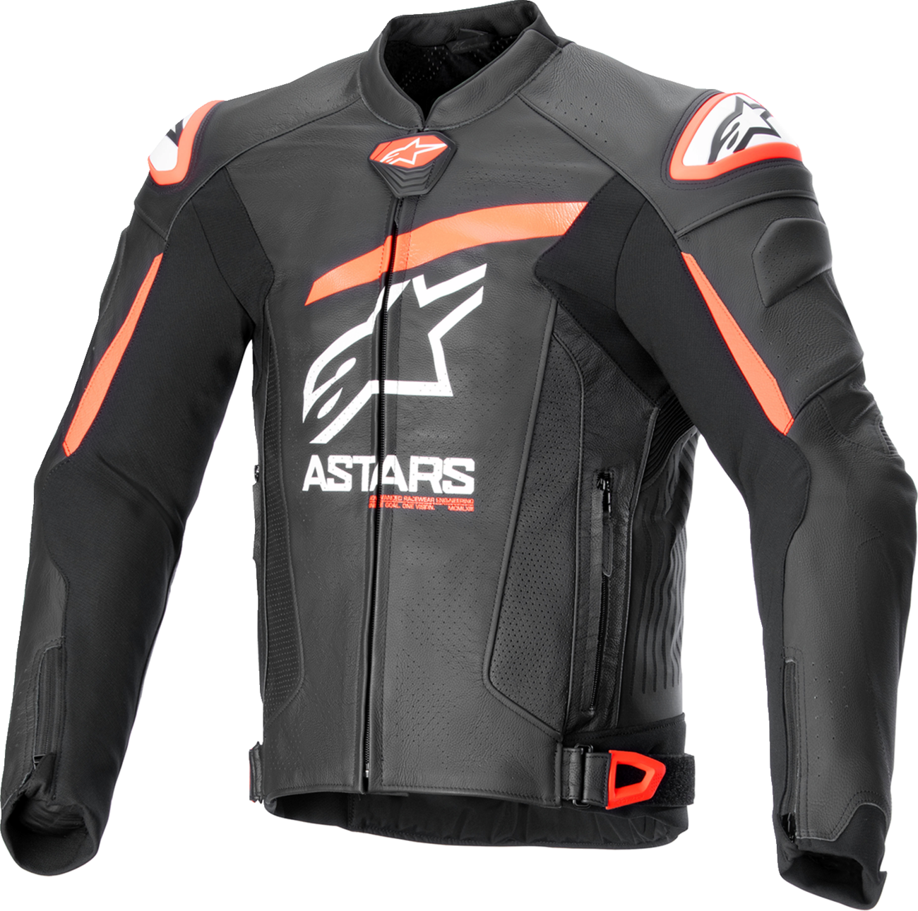 Chaqueta Alpinestars de cuero con protecciones  para moto