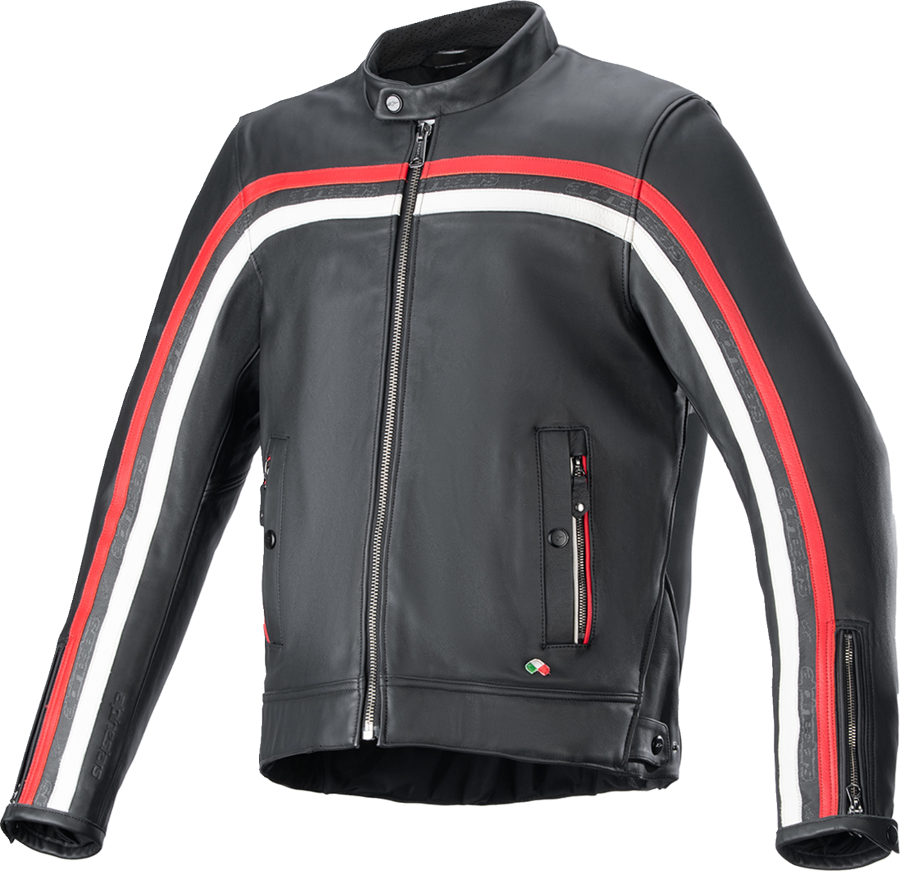 Chaqueta Alpinestars de cuero para moto