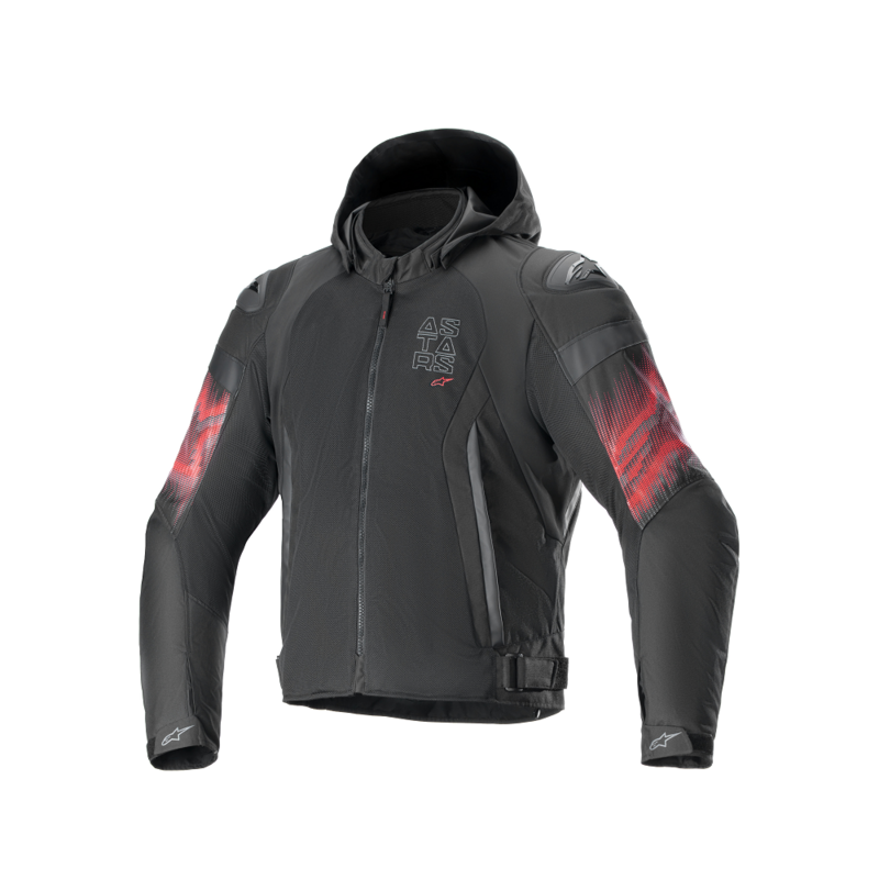 Chaqueta Alpinestars con protecciones  para moto con capucha