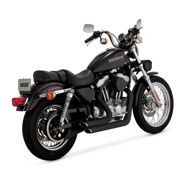 XL 99-03- ESCAPES VANCE & HINES, 2-1/2" SHORT SHOTS STAGGERED EXH SPORTSTER