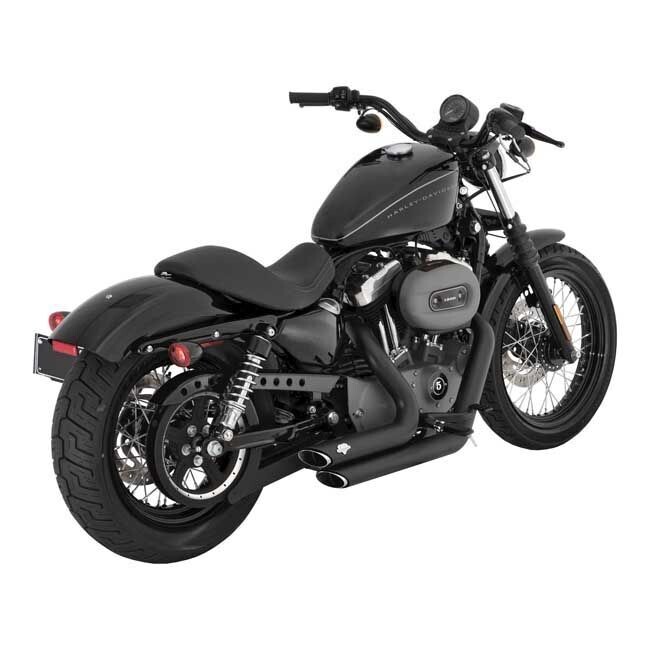 XL 04-13- ESCAPES VANCE & HINES, 2-1/2" SHORT SHOTS STAGGERED EXH Sportster