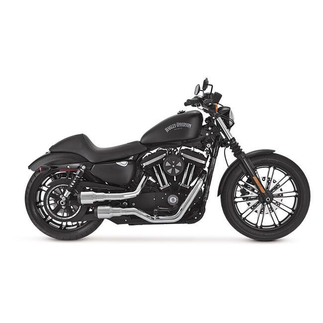 XL 04-20- Escapes 2 a 2 VANCE & HINES Mini Grenades cromados Sportster