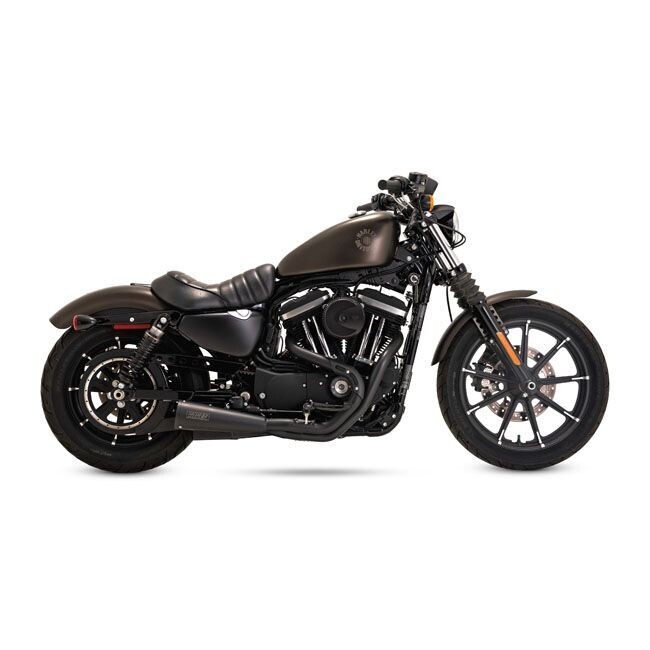 XL 04-22- Escapes Vance & Hines 2 a 1 PCX NEGRO Upsweep inox Sportster