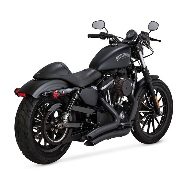 XL 14-22- ESCAPES VANCE & HINES, BIG RADIUS PCX EXHAUST NEGROS Sportster