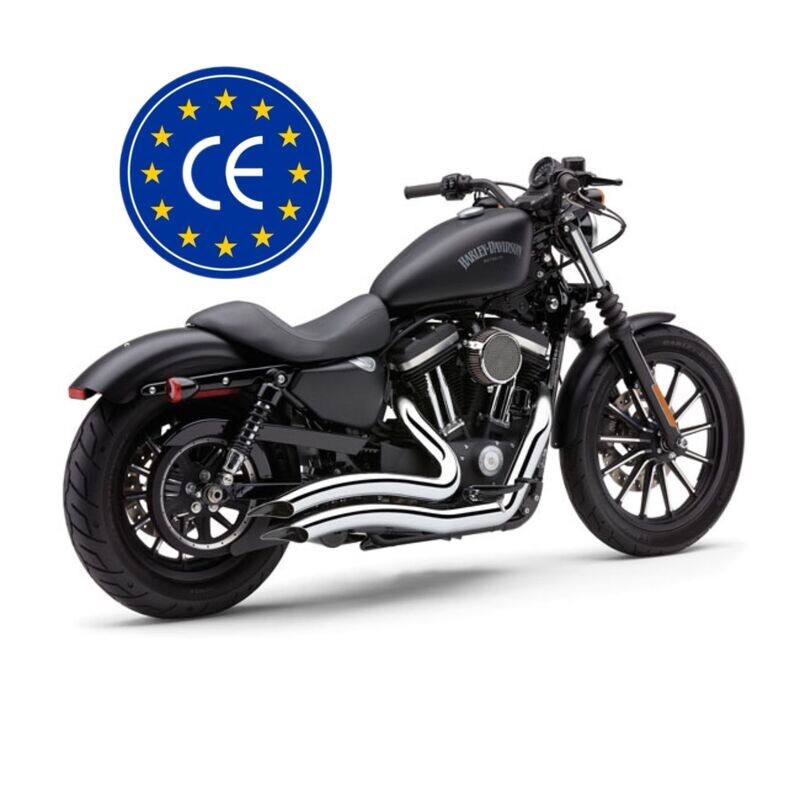 17-20 XL- ¡HOMOLOGADOS! THORCAT-COBRA, SPEEDSTER SHORT SWEPT CROMADOS Sportster