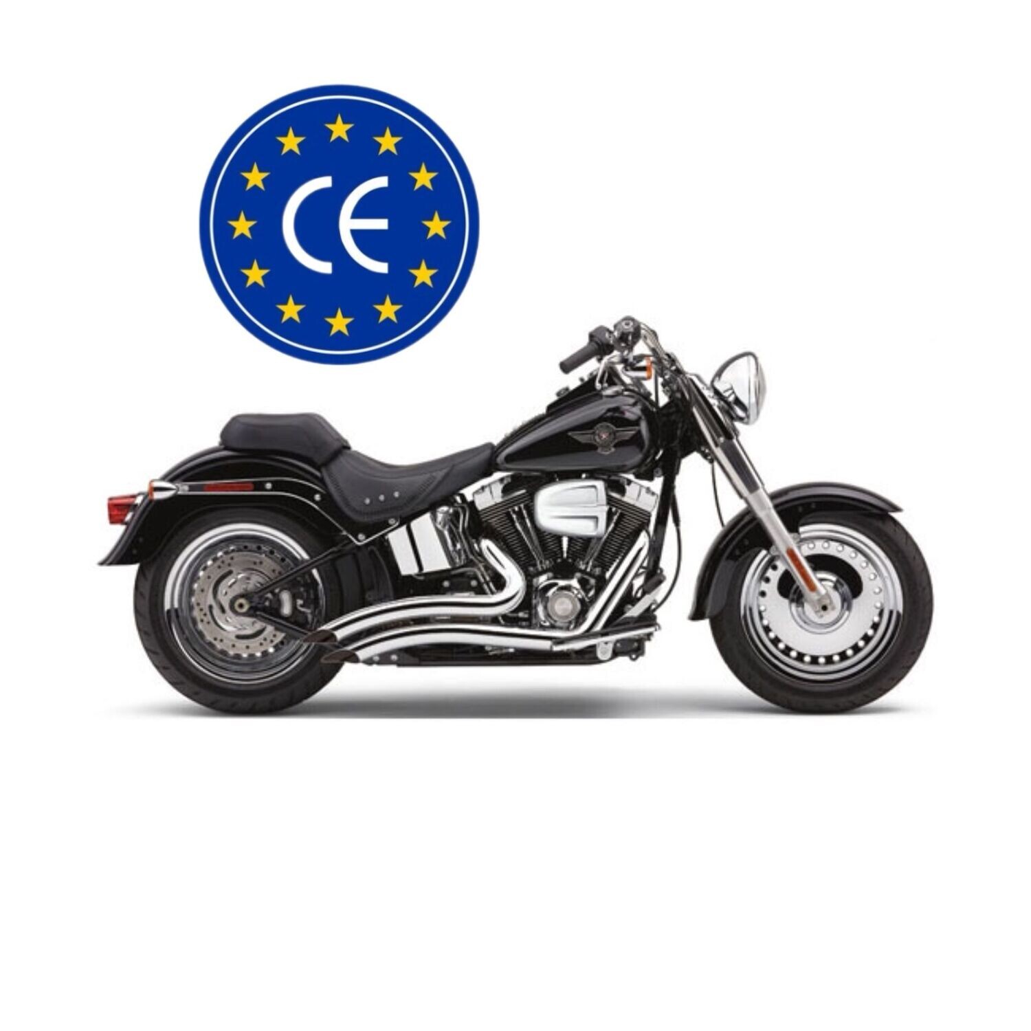 2017- ¡HOMOLOGADOS! THORCAT-COBRA, SPEEDSTER SHORT SWEPT CROMADOS Softail
