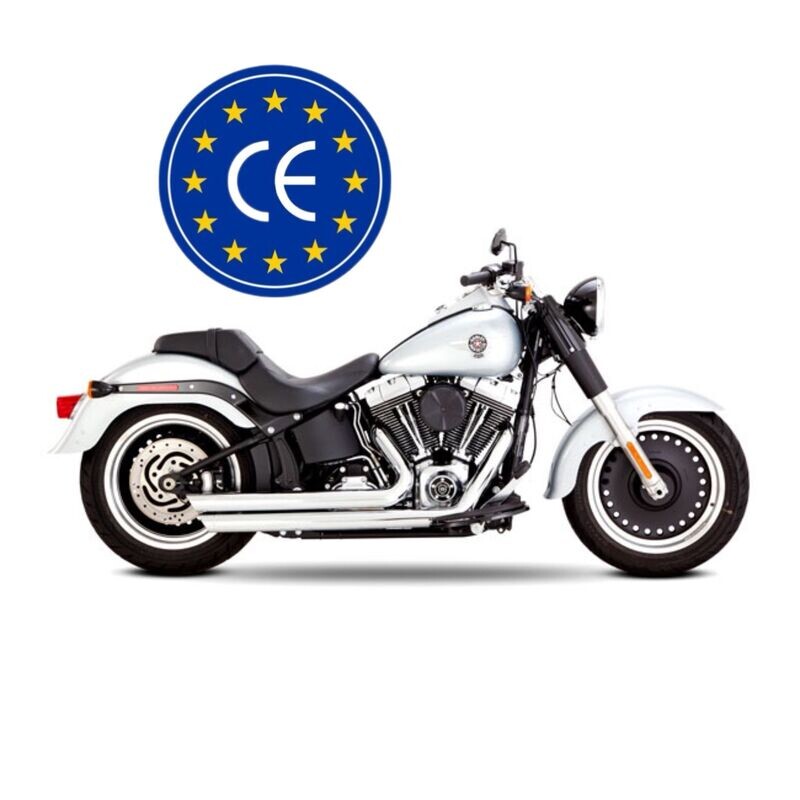 06-16- ¡HOMOLOGADOS! THORCAT-VANCE & HINES, BIG SHOTS 2-2 CROMADOS Softail