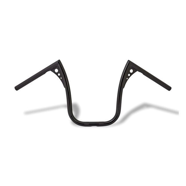 HOLD-ON HANDLEBAR, 12" RISE 1" BLACK