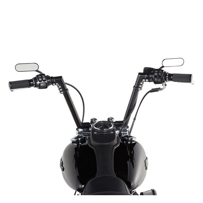 Manillar ajustable y movil 25mm ARLEN NESS, 1-1/4" MODULAR 10" de alzada negro