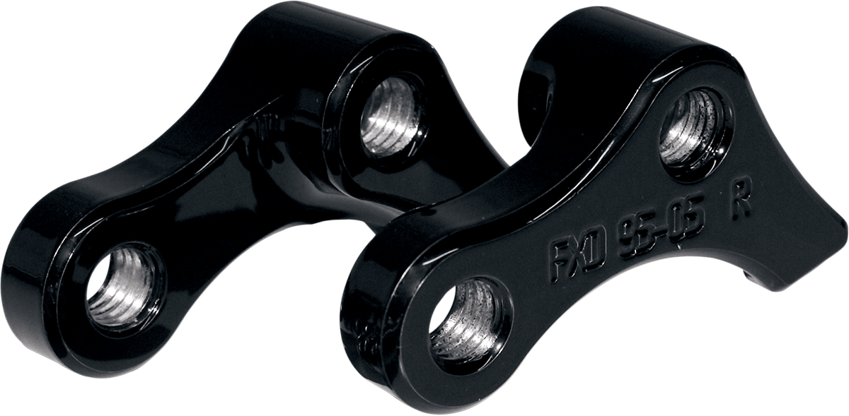 99-05 DYNA- Kit de rebaje de altura suspensión trasera 1" pulgada NEGRO y CROMADO