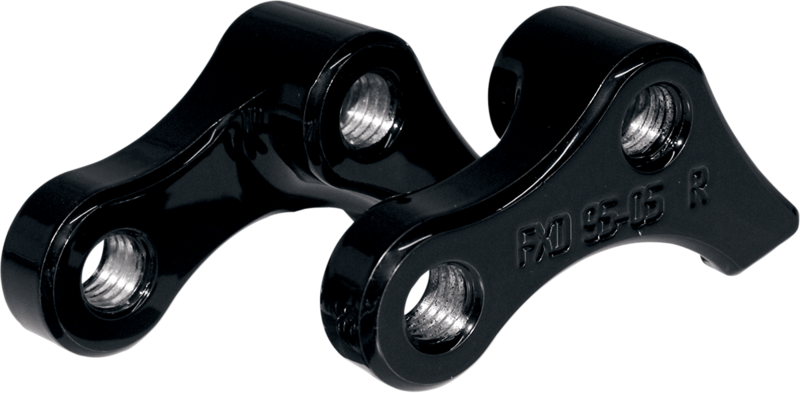 99-05 DYNA- Kit de rebaje de altura suspensión trasera 1" pulgada NEGRO y CROMADO
