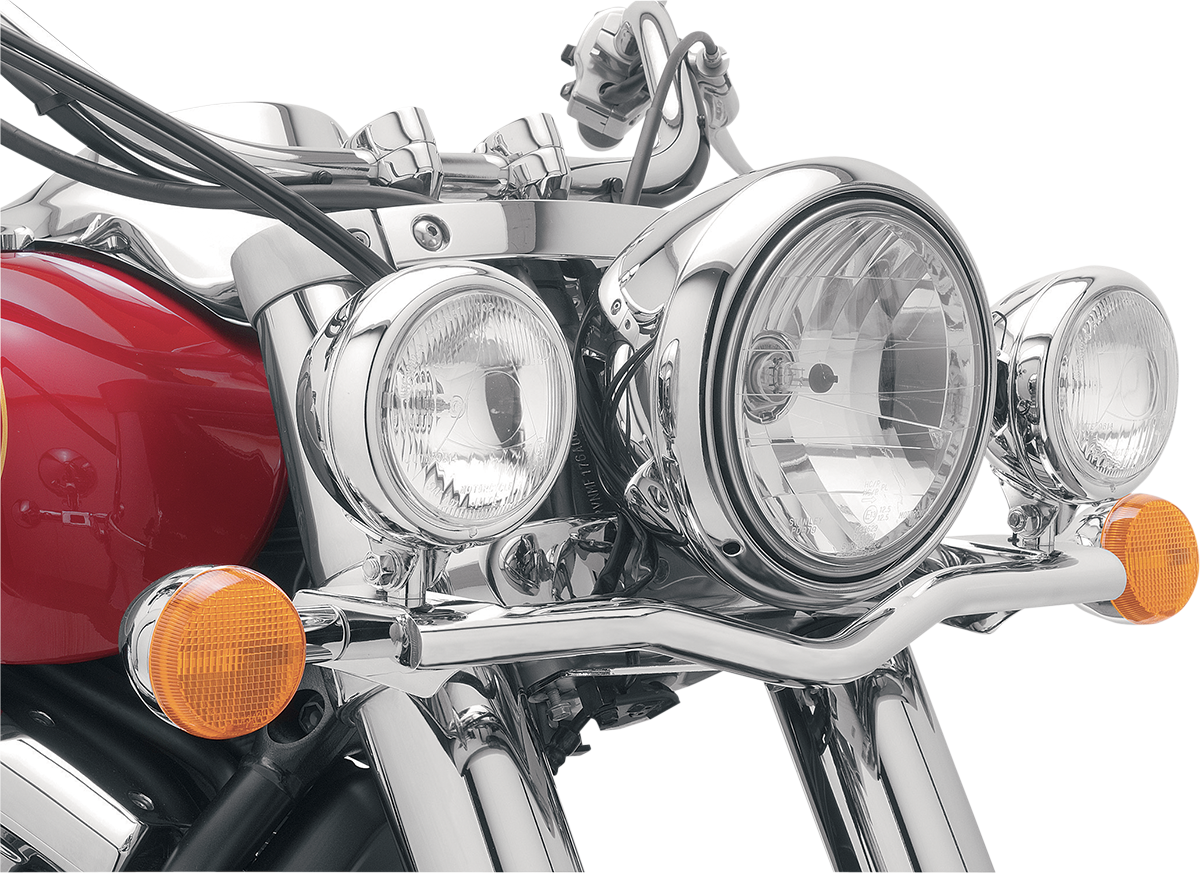Rac COBRA USA Barra de luces con focos auxiliares Homologados incluidos cromado Suzuki Intruder vl 1500