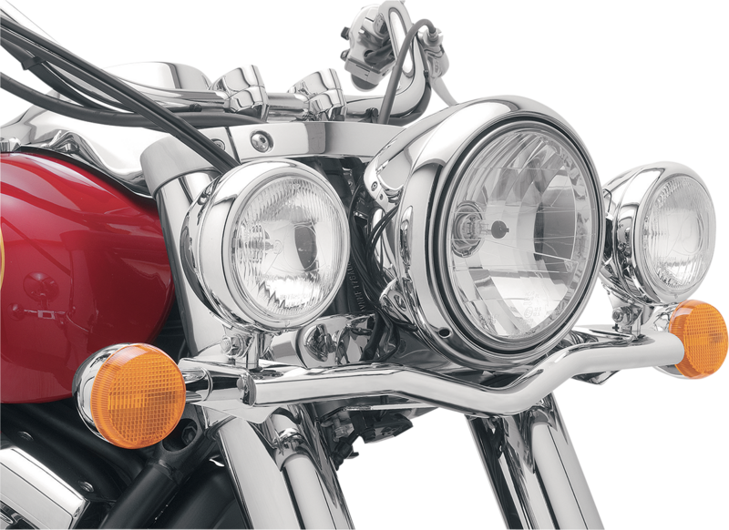 Rac COBRA USA Barra de luces con focos auxiliares Homologados incluidos cromado Suzuki Intruder vl 1500