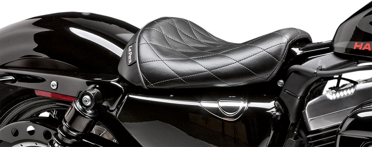 10-22 XL- Asiento individual LE PERA Bare Bones Rombos SPORTSTER