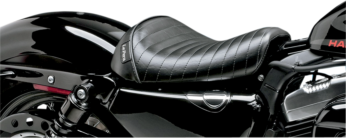 10-22 XL- Asiento individual LE PERA Bare Bones lineas rayas Sportster