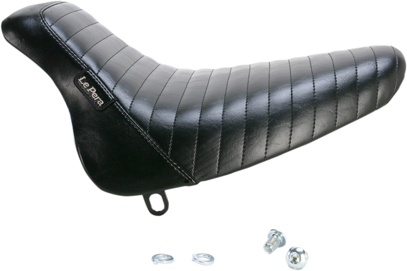 00-07 Softail- Asiento individual LE PERA Bare Bones lineas rayas