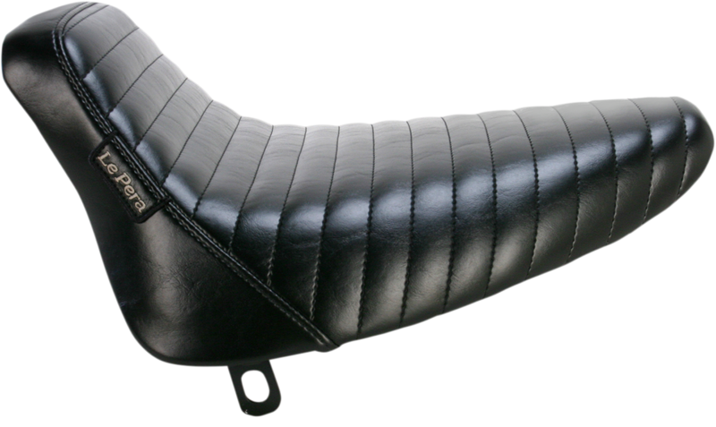 86-99 Softail- Asiento individual LE PERA  Bare Bones LINEAS RAYAS