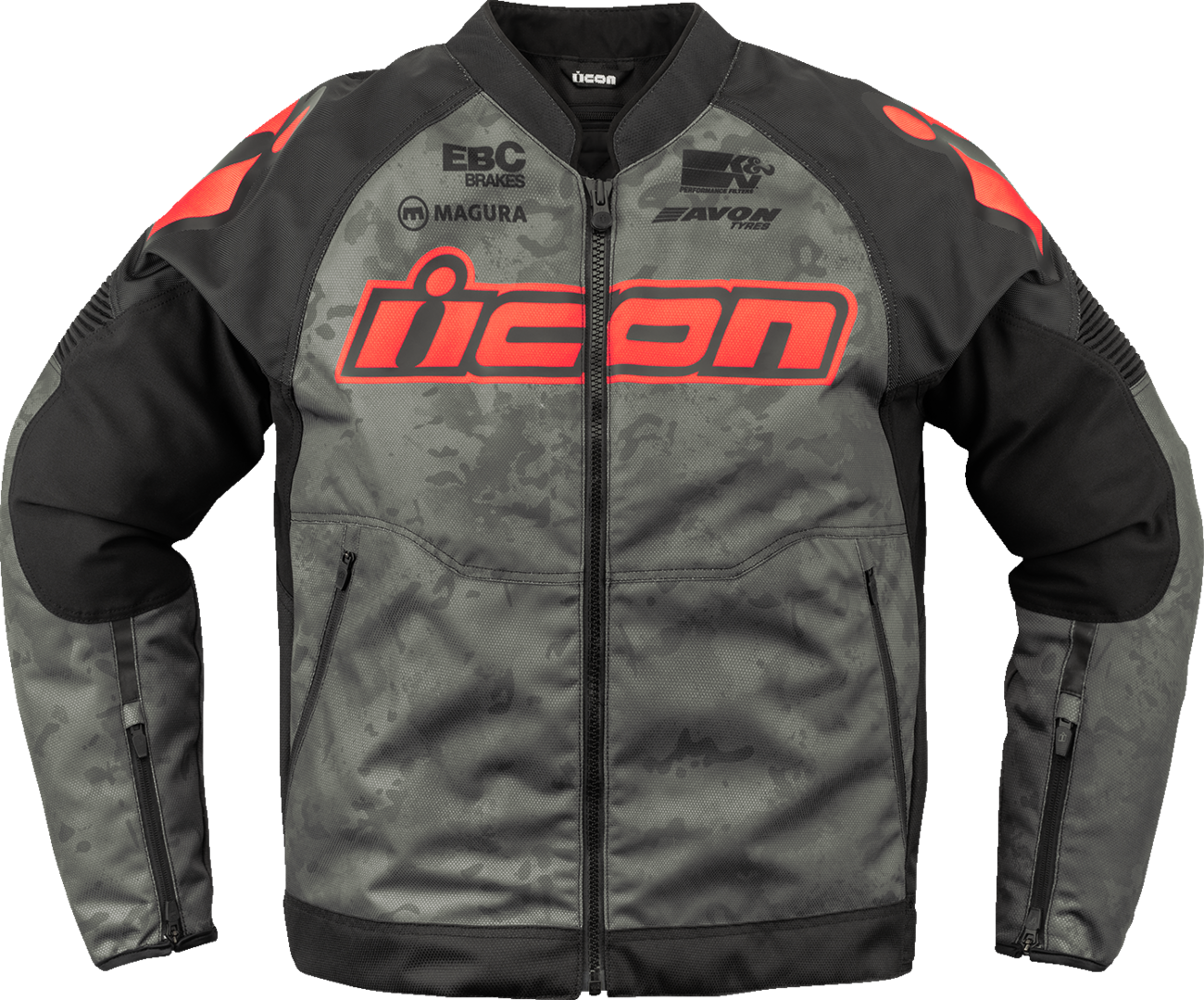Chaqueta ICON Overlord3 Magnacross para moto verano