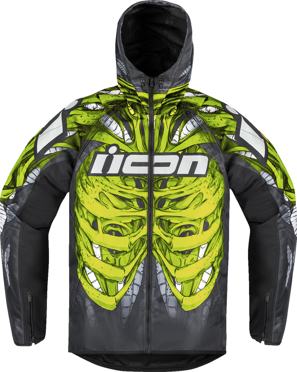 Chaqueta ICON Airform Maniker para moto verano con capucha