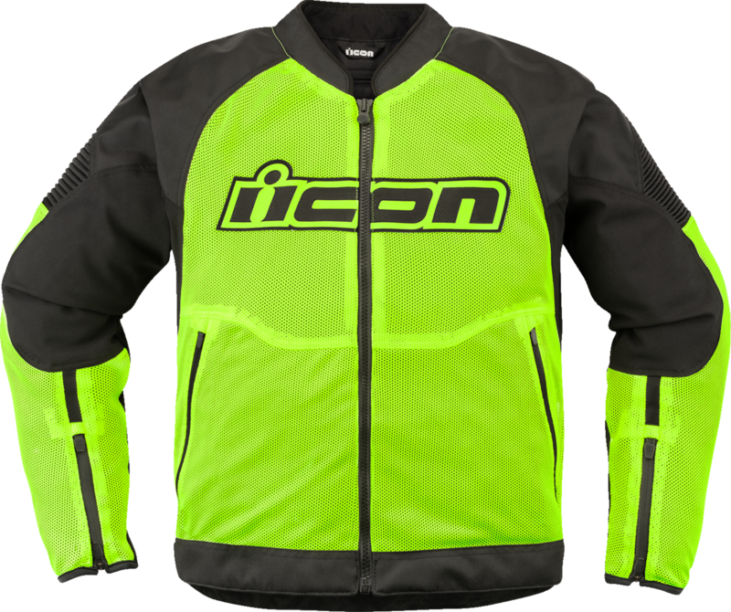 Chaqueta ICON Overlord3 Mesh CE para moto verano