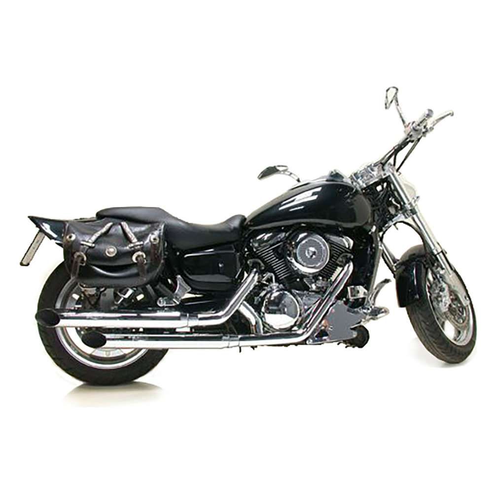 96-2005 VN1600- ¡HOMOLOGAOS! Sistema de escape completo LEO VINCE Silvertail K02 para Kawasaki VN1600 y VN 1600 CLASSIC