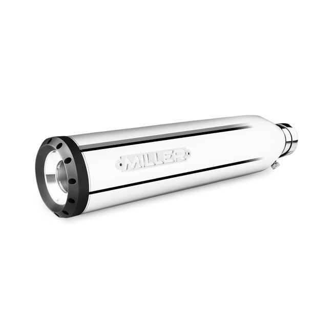 XL 04-13- Set de DOS Silenciadores HOMOLOGADOS MILLER, SILVERADO I SLIP-ON EXHAUST