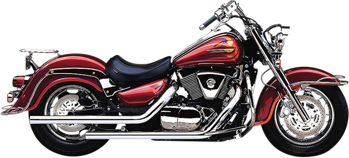 Sistema de escape COBRA Dragster para Suzuki VL 1500 del 98 al 2004