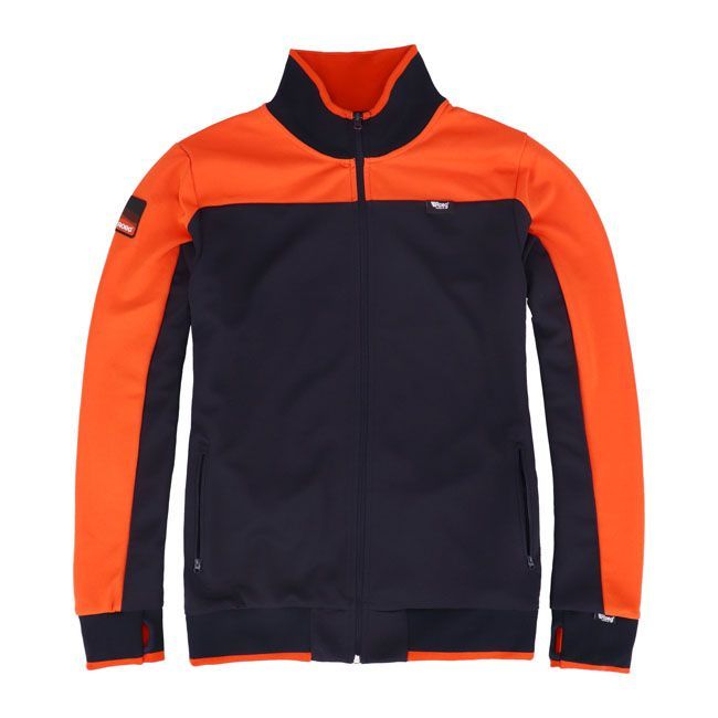 Chaqueta Deportiva Retro Roeg Hank track jack azul naranja