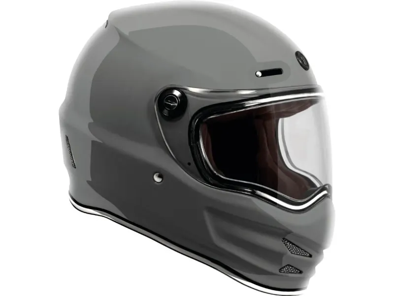Casco Torc Helmets Pomona (T-9) Retro Full Face Nardo Gris