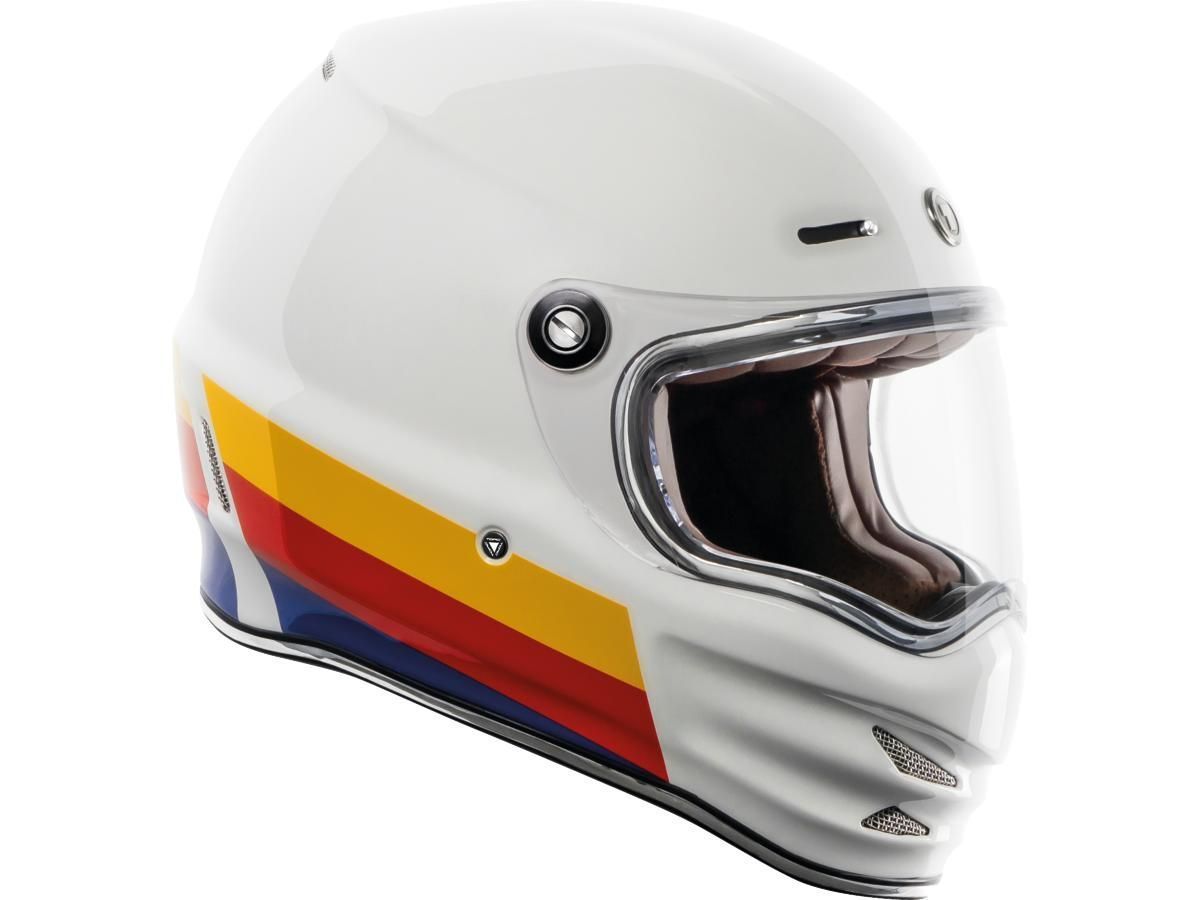 Casco Torc Helmets Pomona (T-9) Retro Full Face Full Tree