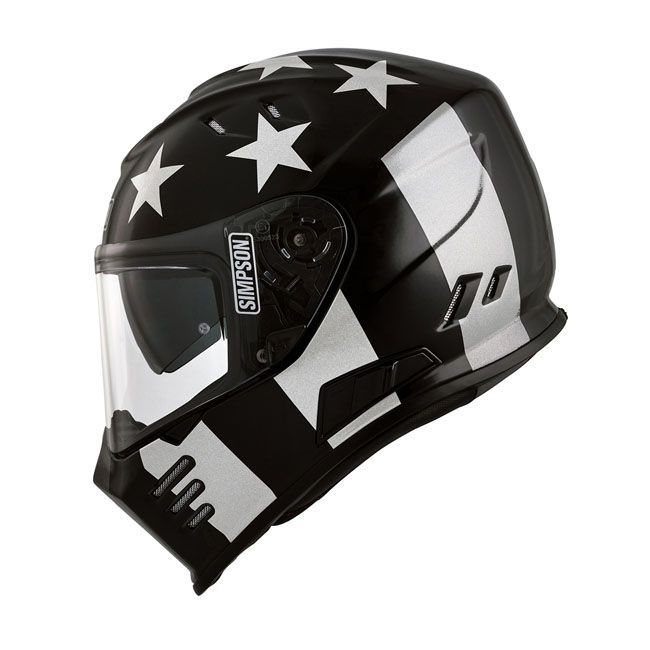 Casco Integral Simpson Venom helmet stingrae