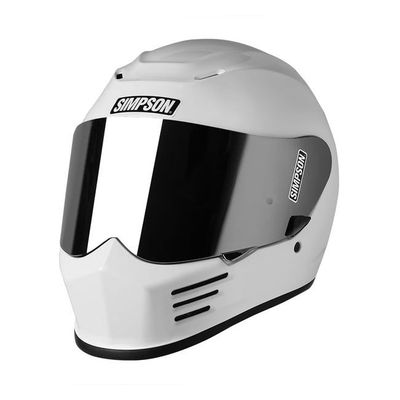 Casco Integral Simpson Speed helmet Blanco