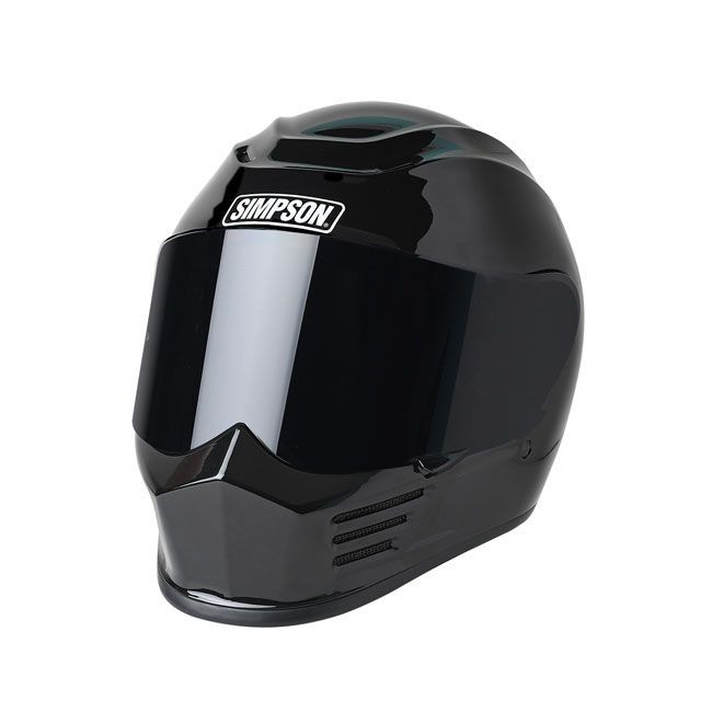 Caco Integral Simpson Speed helmet Negro Brillo