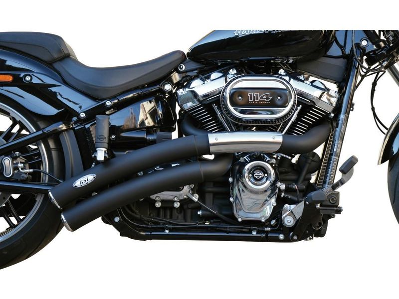 18-20 Softail- Escapes HOMOLOGADOS BSL Rainbow Down Under Exhaust System