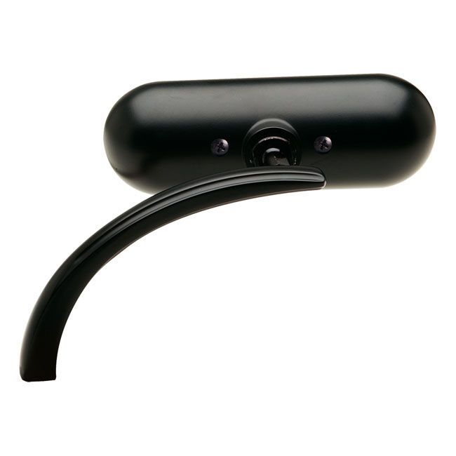 Set de DOS retrovisores universales NESS MINI OVAL negros