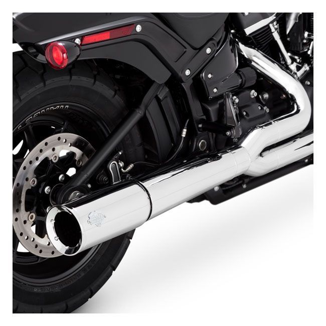 18-24 Softail- Escape Vance & Hines, 2-1 Pro Pipe Cromado