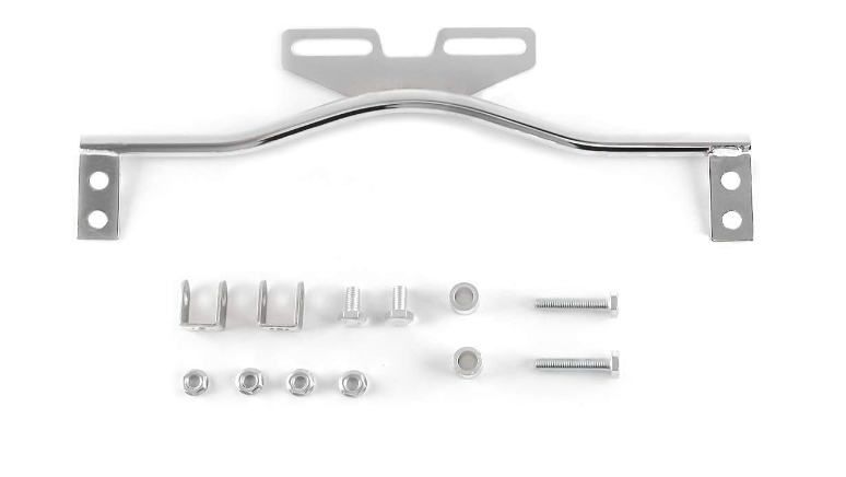 Rack Universal soporte para luces auxiliares delanteras con anclajes Cromado