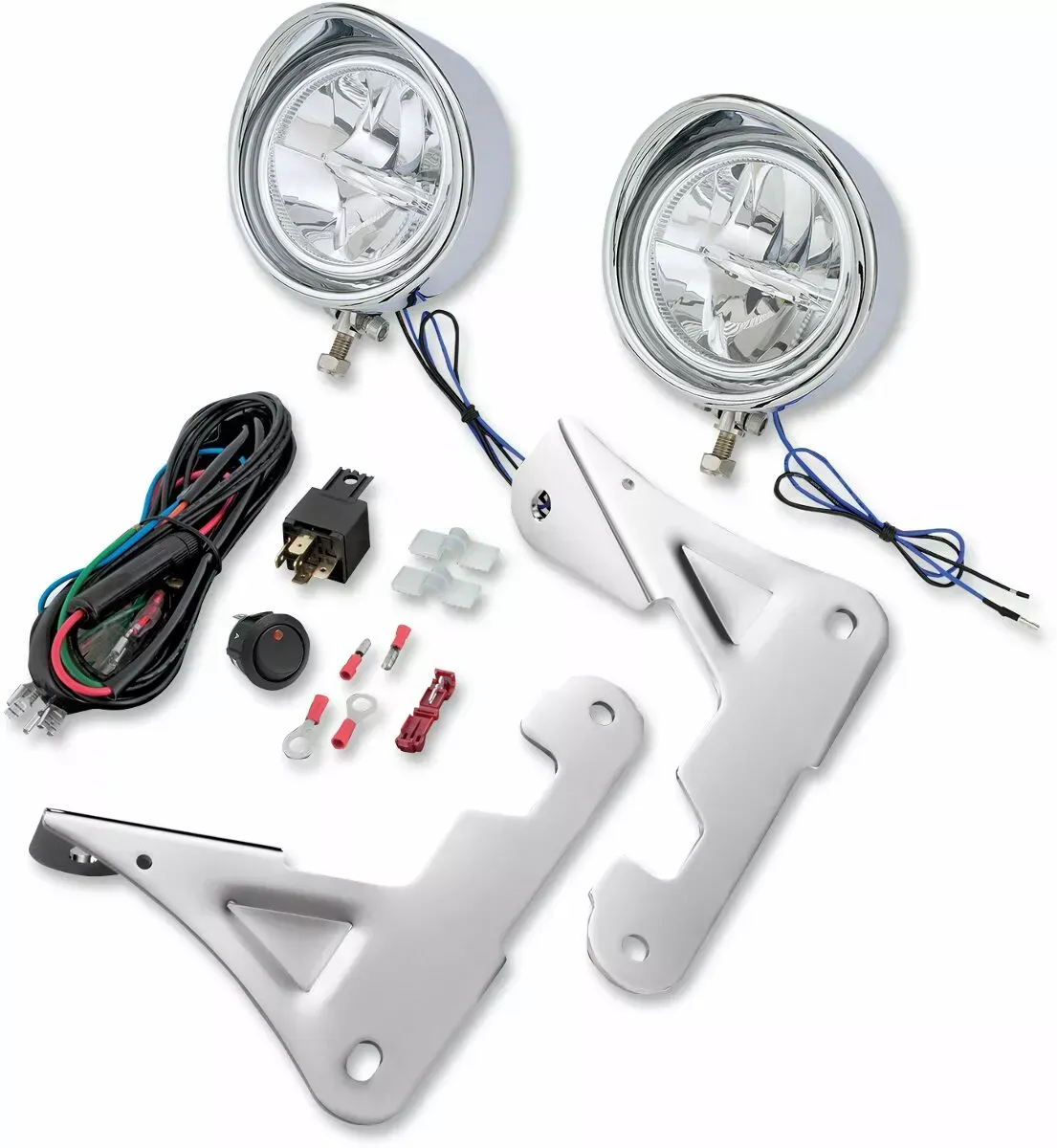 Kit de DOS faros auxiliares delanteros LED 3,5" (8cm diámetro) Universales