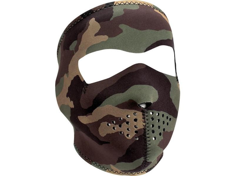 Mascara Neopreno camuflaje militar cara completa para moto