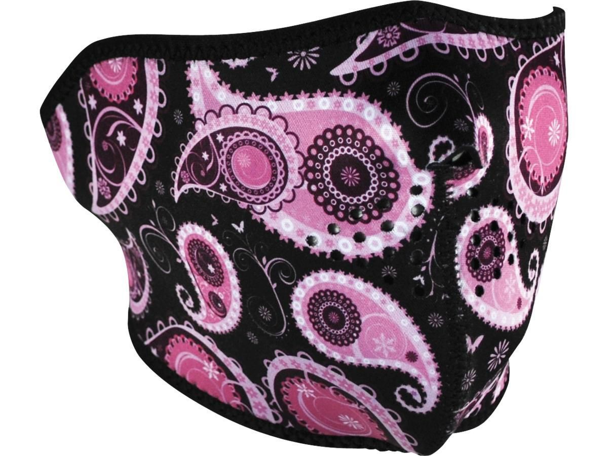 Máscara pasamontañas neopreno  Paisley para moto
