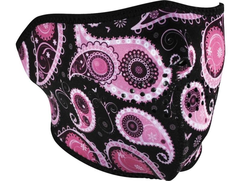 Máscara pasamontañas neopreno  Paisley para moto